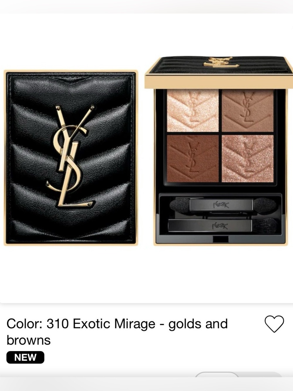Yves Saint Laurent Couture Mini Clutch Intensity Eyeshadow 310 Exotic Mirage